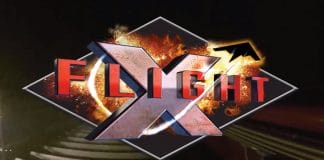 POV VIDEO: Night ride on X-Flight roller coaster at Six Flags Great America