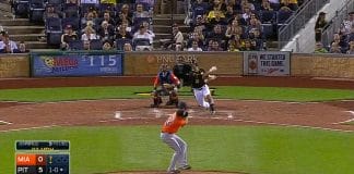 Marlins pitcher hit in head by 101 mph line drive