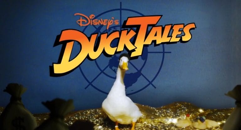 Watch the “Duck Tales” intro remade with real ducks