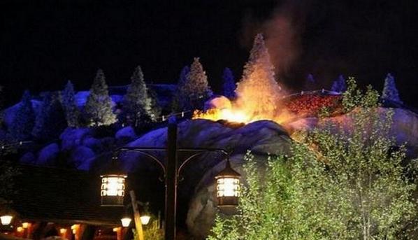 Seven Dwarfs Mine Train catches fire at Walt Disney World