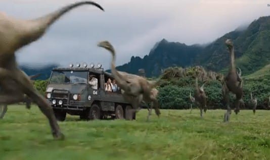 Watch the Jurassic World trailer premiere preview