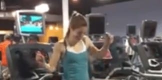 WATCH: Treadmill dancer gets down to “Uptown Funk”