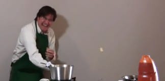 Fried gnocchi explode, chef can’t stop laughing (VIDEO) fried ghnocchi explode, chef can't stop laughing