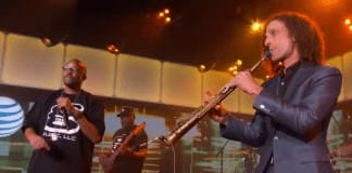 Warren G and Kenny G perform together on Jimmy Kimmel