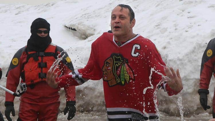 WATCH: Lady Gaga, Vince Vaughn take the Polar Plunge in Chicago