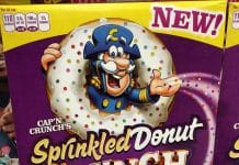 Spotted At The Store: Sprinkled Donut Cap’n Crunch