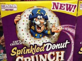 Spotted At The Store: Sprinkled Donut Cap’n Crunch