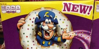 Spotted At The Store: Sprinkled Donut Cap’n Crunch