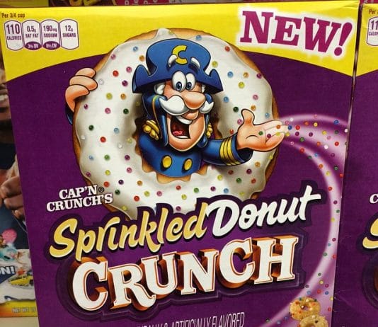 Spotted At The Store: Sprinkled Donut Cap’n Crunch