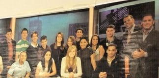 FLASHBACK PHOTO: Niles West High School students at WGN Morning News