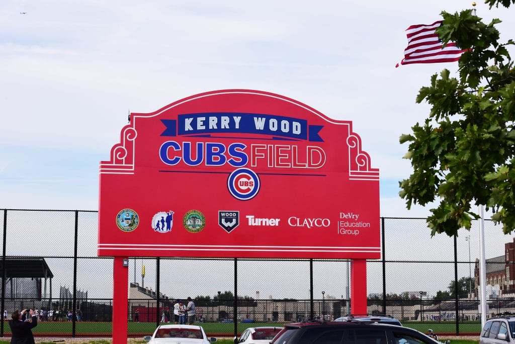 Kerry Wood Cubs Field Opens, CPS Ball Players Now Have 'Field of