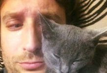 I would say the new cat is making himself right at home