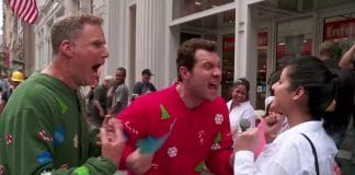 Watch Will Ferrell and Billy Eichner scream Christmas cheer on Billy On The Street