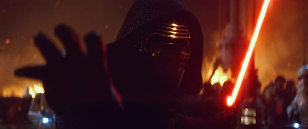 Star Wars: The Force Awakens Review - Adam Driver as Kylo Ren