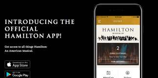 New “Hamilton” app lets you enter lottery for $10 tickets