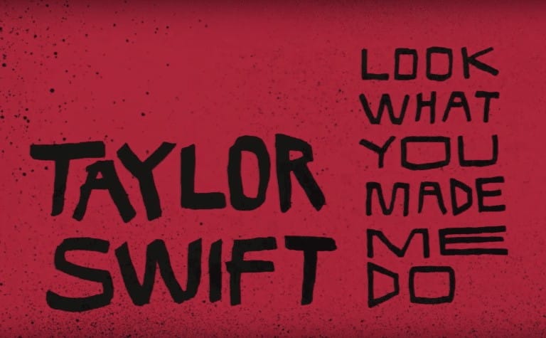 Listen to Taylor Swift’s new single Look What You Made Me Do