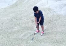 Jason Day’s 5 year old son has already mastered the bunker