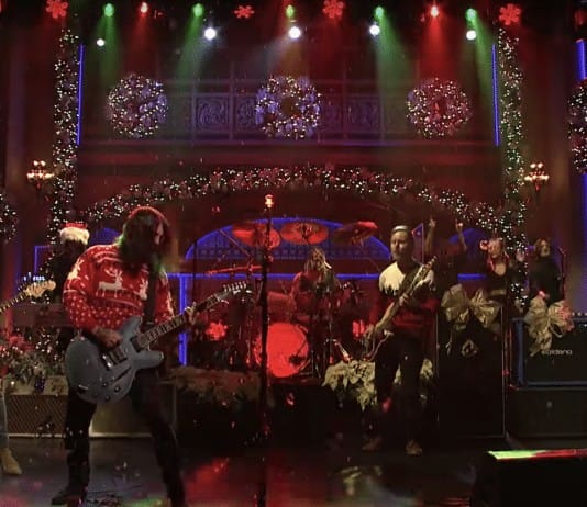 Watch the Foo Fighters Christmas Medley on Saturday Night Live