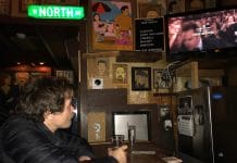 Michael Shannon watched the Oscars from a Chicago dive bar