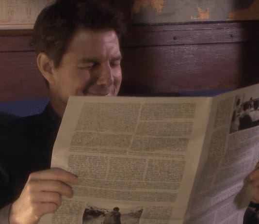 Tom Cruise can’t stop laughing during Mission Impossible Mad Lib Theater with Jimmy Fallon