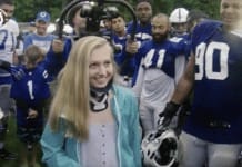 Indianapolis Colts honor school shooting survivor Ella Whistler at training camp