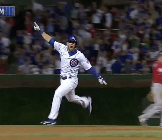 The David Bote Grand Slam is even better with Titanic music