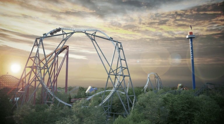 Record breaking MAXX FORCE launch coaster coming to Six Flags Great America in 2019!
