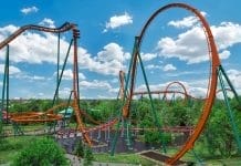 Canada’s Wonderland unveils record breaking YUKON STRIKER dive coaster