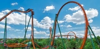 Canada’s Wonderland unveils record breaking YUKON STRIKER dive coaster