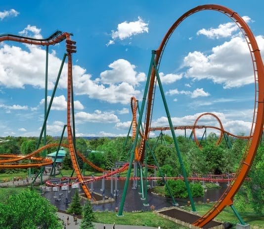 Canada’s Wonderland unveils record breaking YUKON STRIKER dive coaster