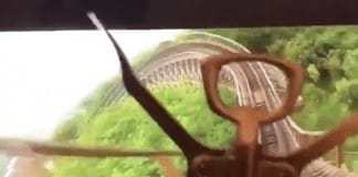 Mr. Bottle Opener rides a roller coaster and it is delightful