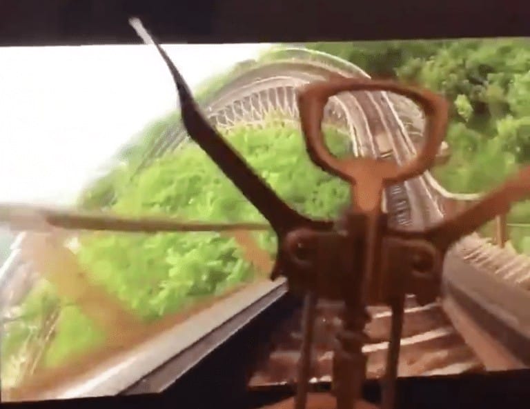Mr. Bottle Opener rides a roller coaster and it is delightful Mr. Bottle Opener rides a roller coaster and it is delightful