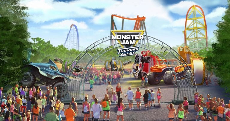 Monster Jam Thunder Alley coming to Cedar Fair parks Monster Jam Thunder Alley coming to Cedar Fair parks