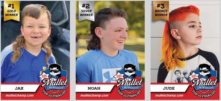 USA Mullet Championships announces kid winners for 2020 USA Mullet Championships announces kid winners for 2020