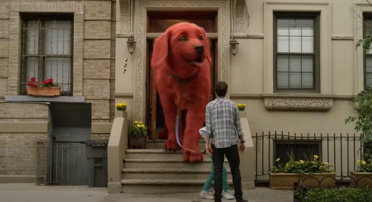 Here’s your first look at the live-action Clifford The Big Red Dog trailer