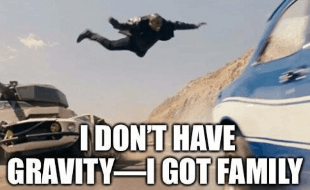 Fast and Furious fans celebrate F9 with Vin Diesel 'I got family' memes -  CNET