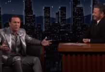 Nicolas Cage talks gambling, orphanages, two headed snakes and stalker mimes on Kimmel