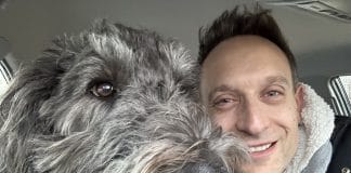 Saying goodbye to our dog Charlie