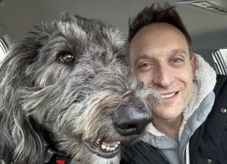 Saying goodbye to our dog Charlie